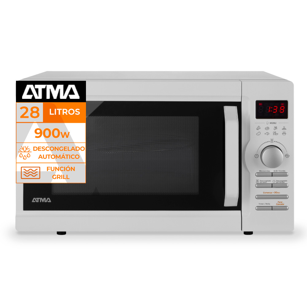 Microondas Atma Md1823gn Digital Con Grill 23l