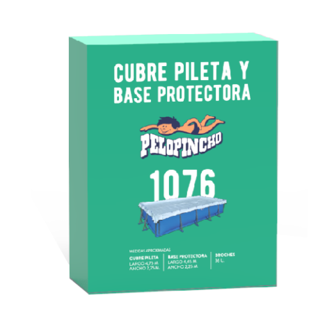 Cubre pileta y base Pelopincho 1076 CB076