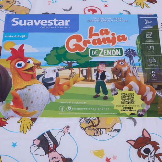 Colchón infantil Suavestar Granja de Zenón 100x50x10