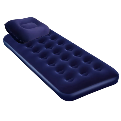 Colchón inflable Kassel 1 plaza con almohada SKFKCLCINF-1A