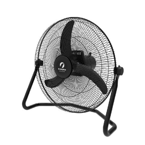 Turbo Ventilador Industrial Indelplas 20 IVI20 Negro 90W