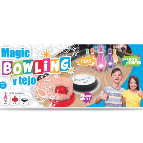 SET DE BOWLING y TEJO LUMINOSO JYJB0W001-