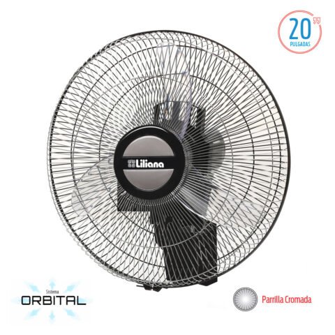 Ventilador de Pared Orbital Liliana 20 VWOC20