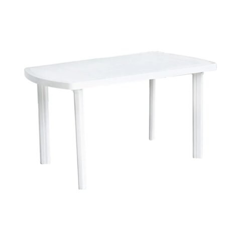 Mesa Maldiva Blanca Rectangular
