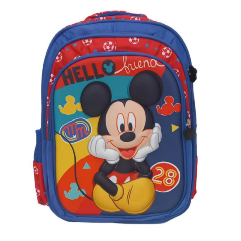 Mochila infantil grande 3D con 3 cierres Nene