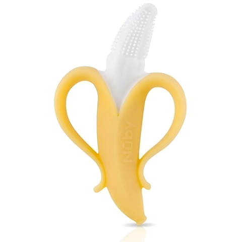 Mordillo de silicona banana Priori JU0150-6186B