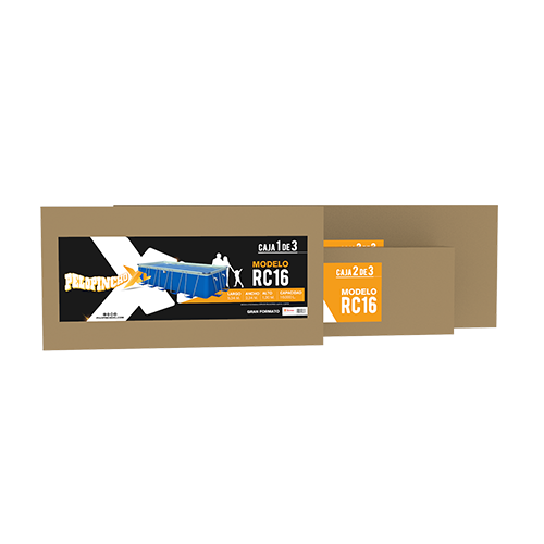 Pileta Pelopincho XL 16000lts PXLRC16 534x234x130cm