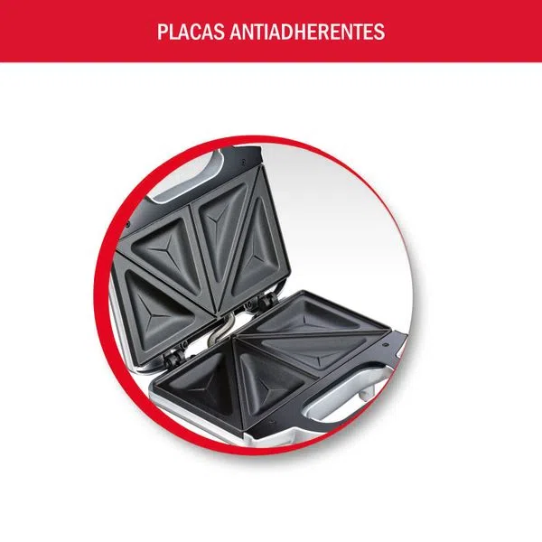 Sandwichera Moulinex SM154180 Ultracompact Blanca