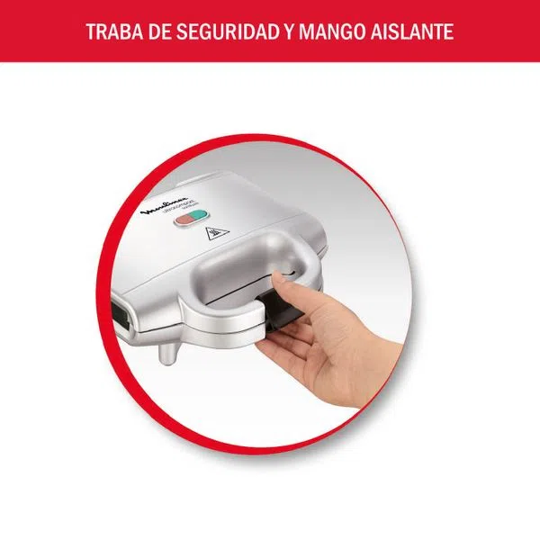Sandwichera Moulinex SM154180 Ultracompact Blanca