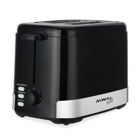 Tostadora Aiwa AWK-TO800N 800w negra