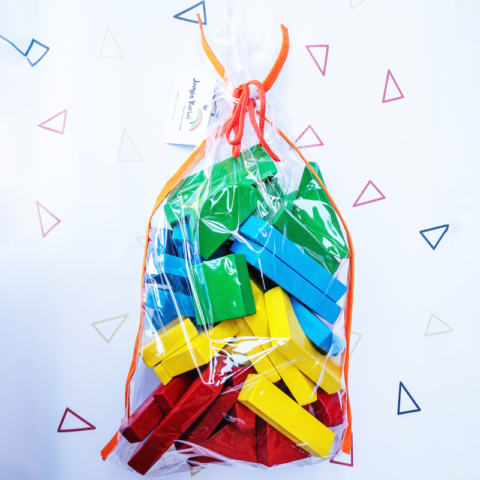 Bolsa de 40 Bloques Gigantes Kurimi Madera J 017