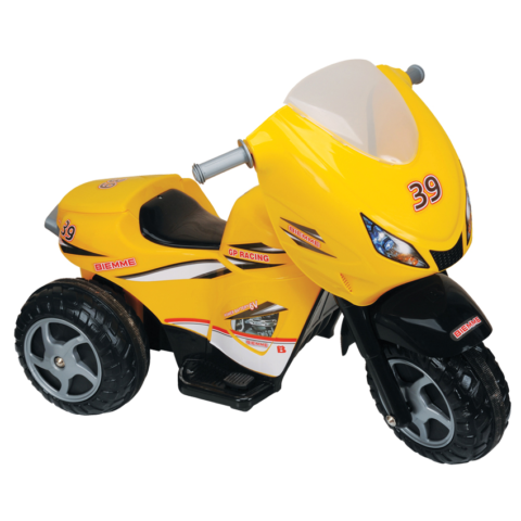 Moto a bateria Biemme GP racing art 1090 amarillo