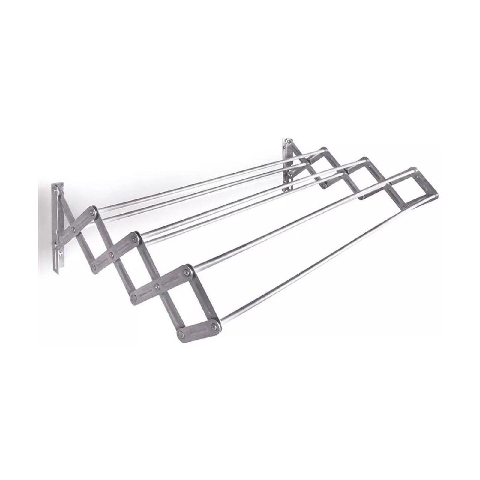 TENDEDERO DE PARED LAURY EXTENSIBLE 60 CM 10 VARILLAS