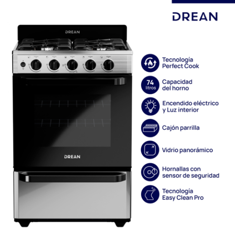 Cocina Drean CD5603AIO 56 Cm.