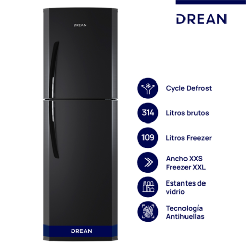 Heladera Drean HDR320F50N