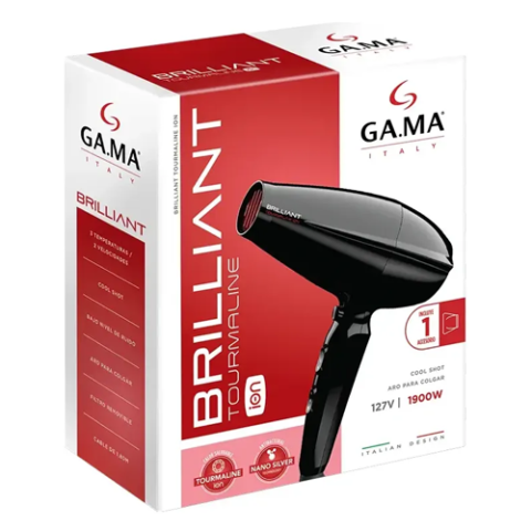 Secador de pelo GA.MA brilliant tourmaline ion bk