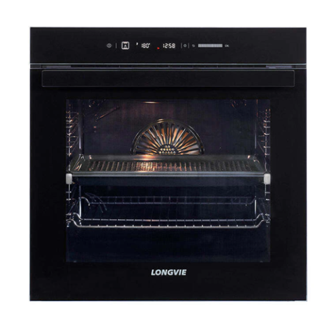 Horno Longvie HEQLD60K Con Grill Grafito