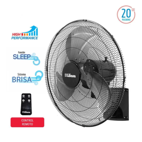Ventilador de pared Liliana 20" VW20POWR
