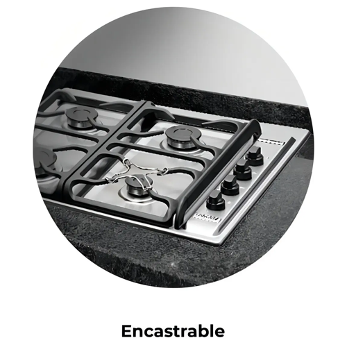 Anafe Longvie A6600XF Encendido Inox - Imagen 3