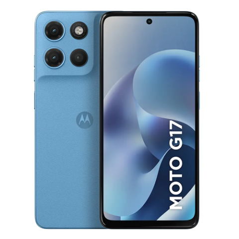 Celular Motorola Moto G17 XT2623 4+256GB Alaskan Blue