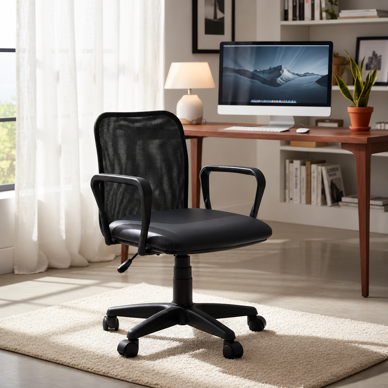 Sillon Dakot 740 regulable a gas cuerina - Imagen 2